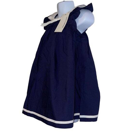 NWT Pumpkin Patch Sailor Dress Baby Girls 12 18 Months Sleeveless Diaper Cover - Picture 5 of 10